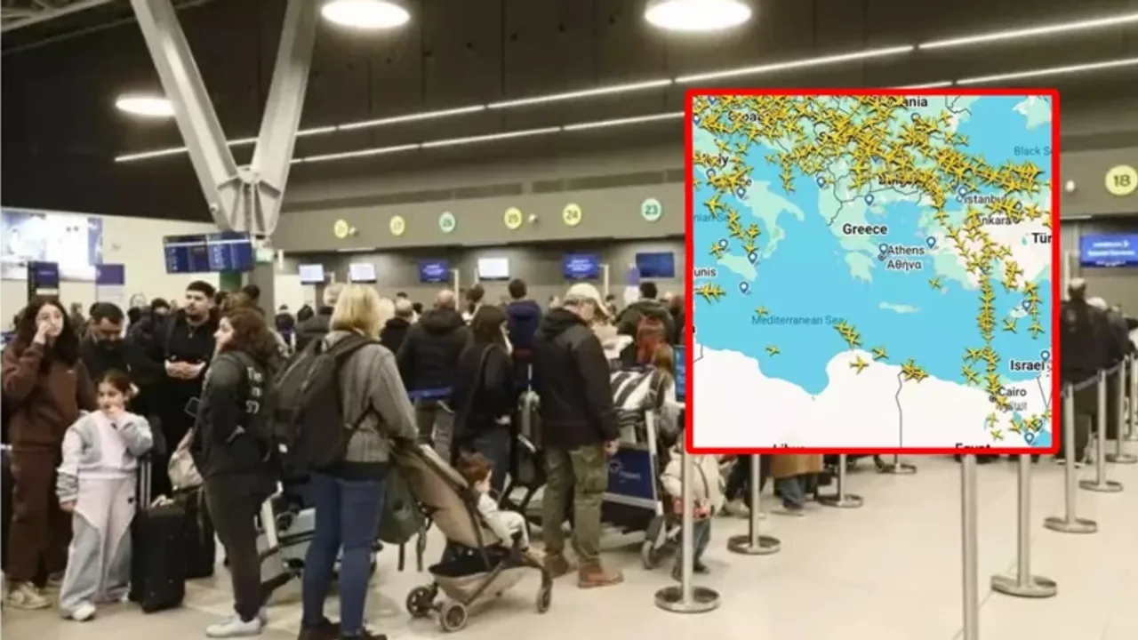 yunanistan hava sahasi kapandi 3 ucak istanbula indi v03c